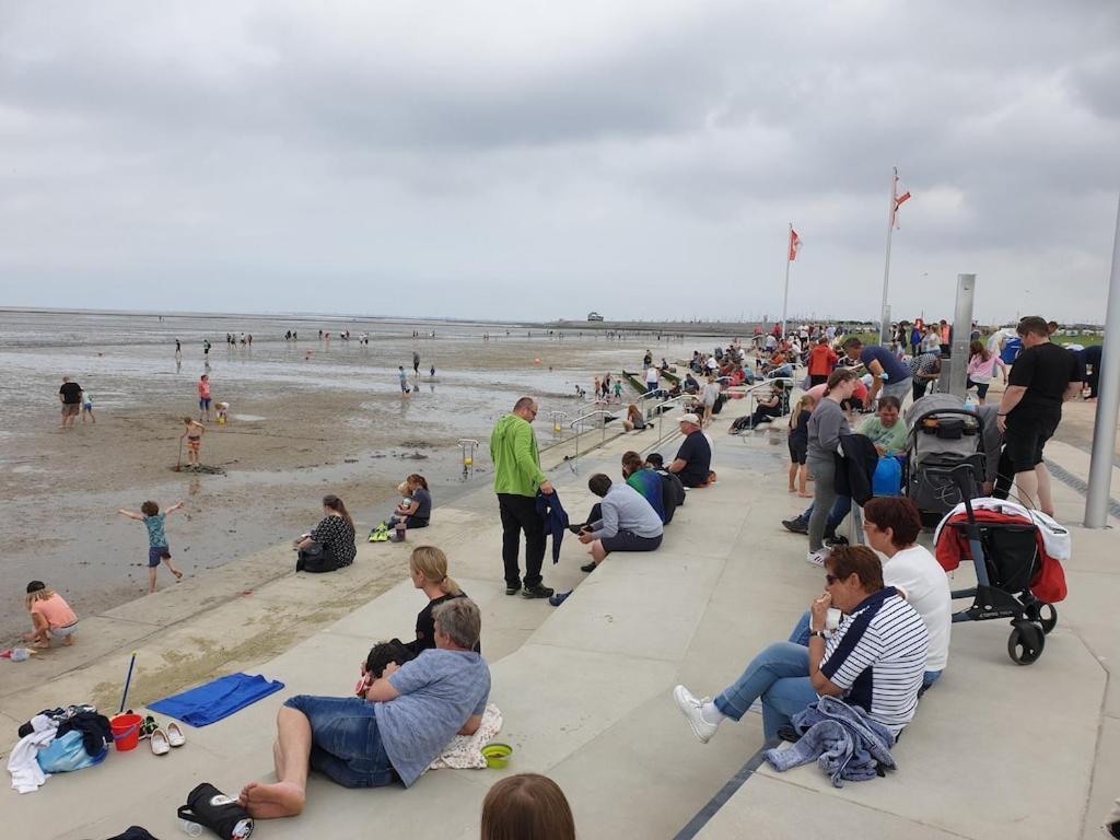 Ferienwohnung Leuchtturm Am Sandstrand Norden Kültér fotó